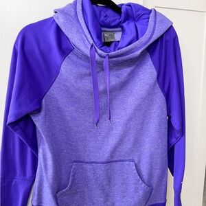 Champion DuoDry Purple Cowl Neck Sweatshirt